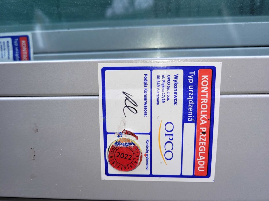 Drzwi przeciwpożarowe ppoż ei 30 120 x 210