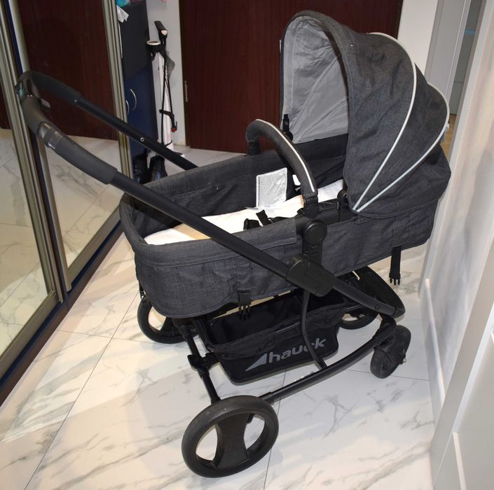 Wózek 3 w 1 Hauck Pacific 4 Shop N Drive full zestaw