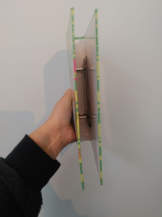 Zielony segregator do małych karteczek do segregatora A6 Barbie Mattel