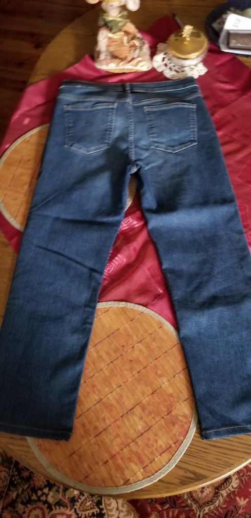 M&s spodnie jeans straicht