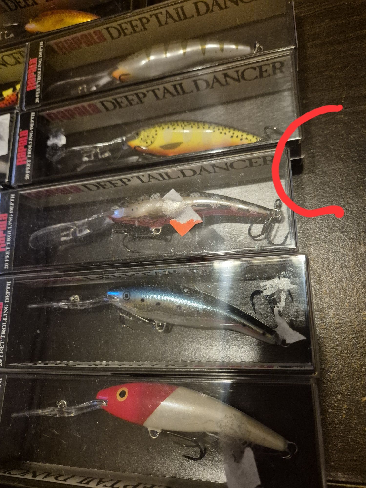 Rapala deep tail dancer 9. Wobler woblery salmo  przynęta przynęty