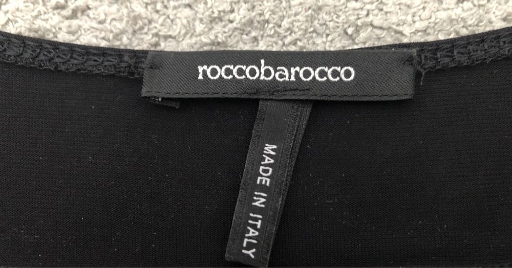 Vestido Roccobarocco preto