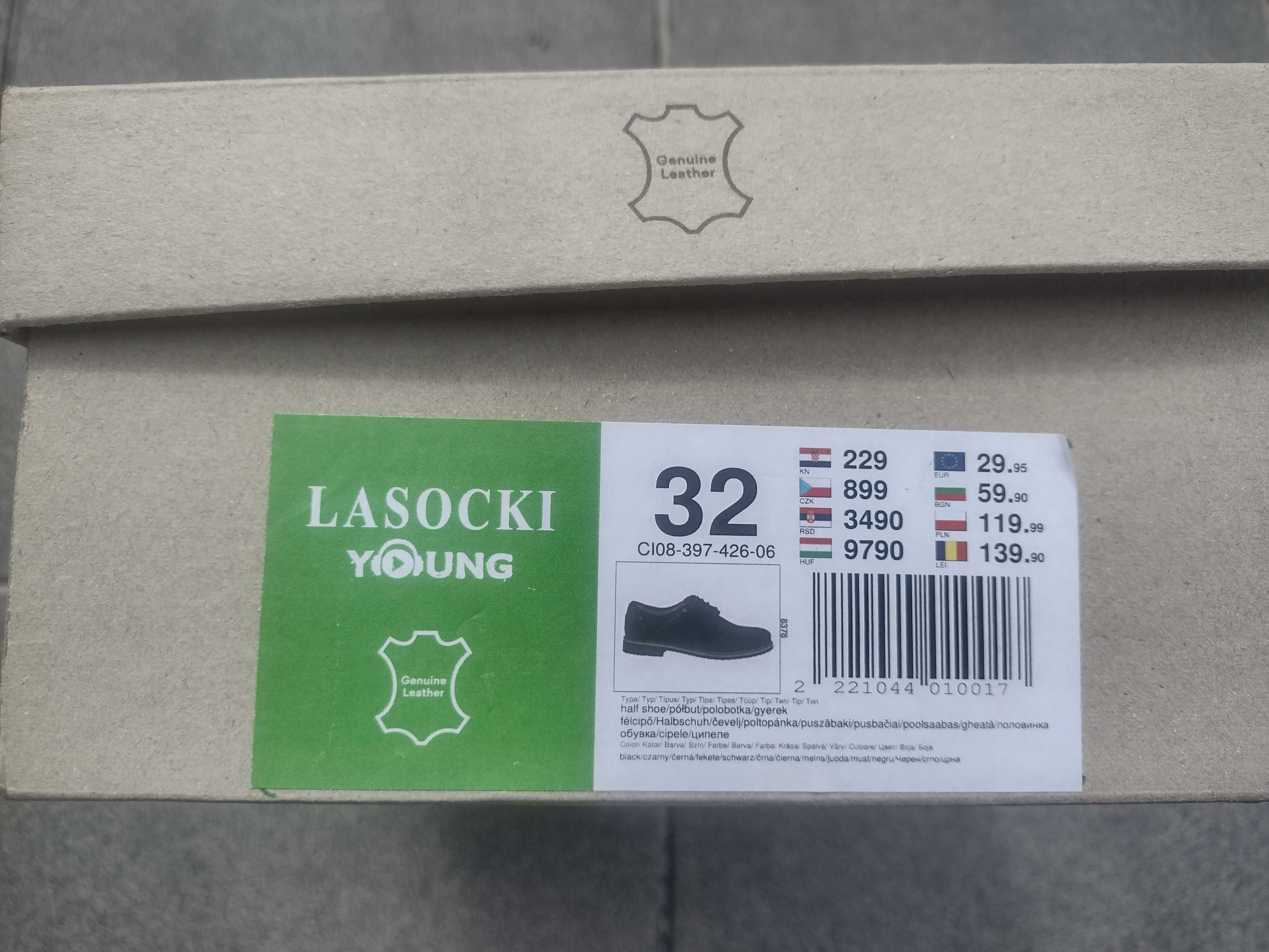 Lasocki young 32 pantofle chlopięce