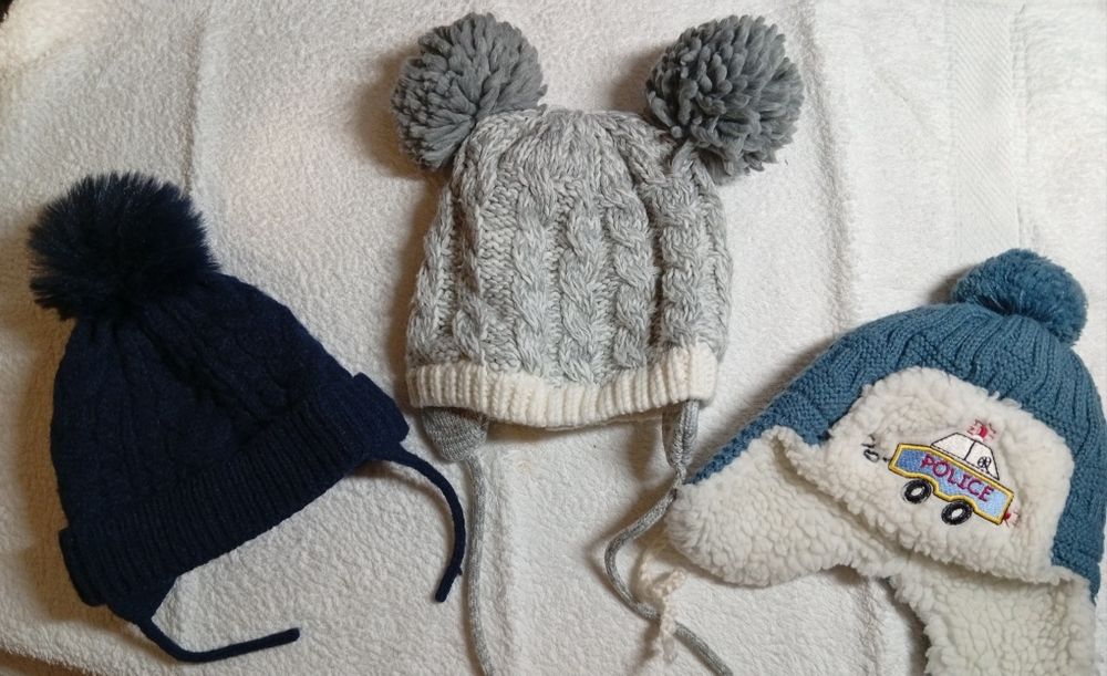 Шапка дитяча на хлопчика