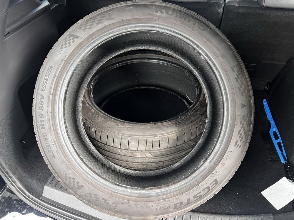 2 x Opony letnie Kumho Ecsta PS71 235/45 19” SUV