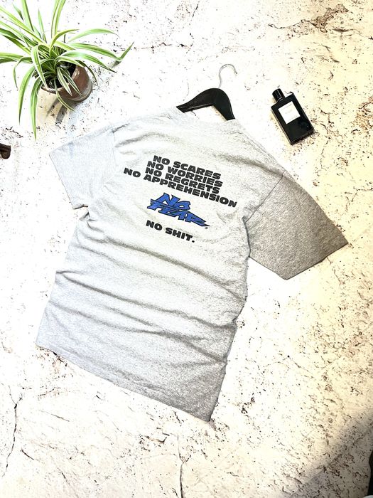 Вінтажна футболка No Fear L Tapout ed hardy wu tang fubu stussy