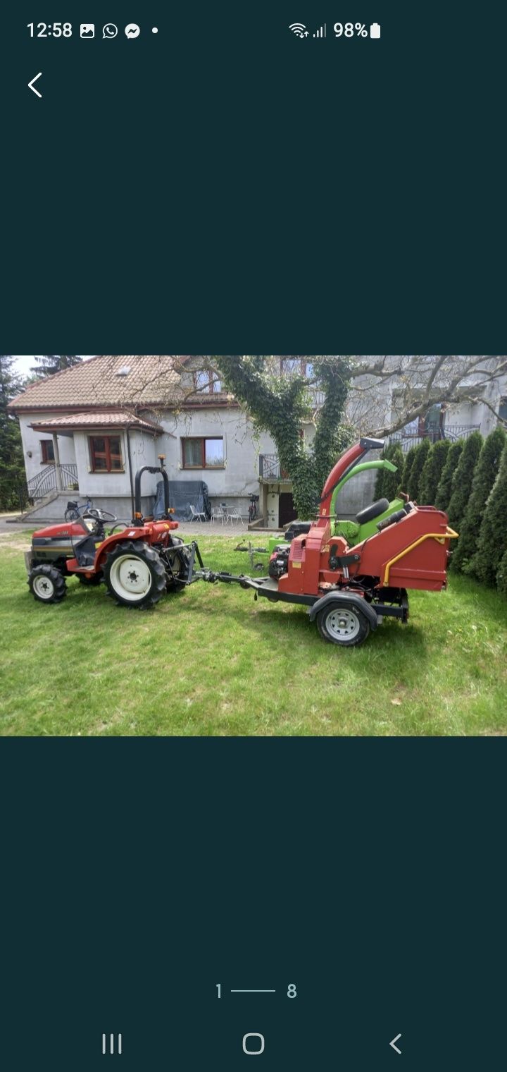 Praktycznie nowy rębak TEQLAND TQ-DCH6
