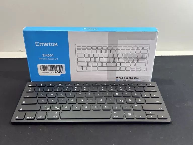Безпровідна клавіатура Emetok