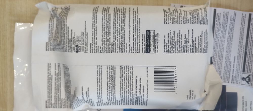 Напівмаска респіратор 3M Респіратор 3М 6200