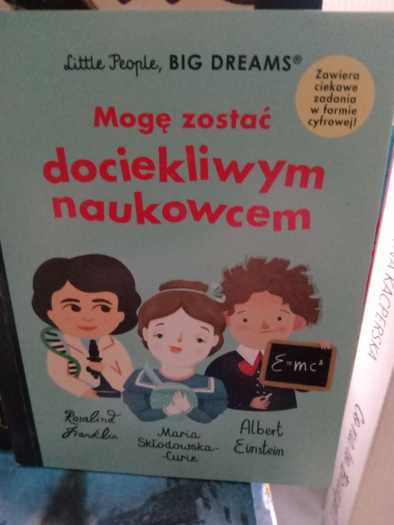 Mogę zostać dociekliwym naukowcem.