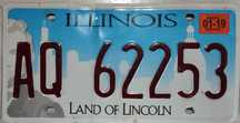 Tablica rejestracyjna USA - Illinois