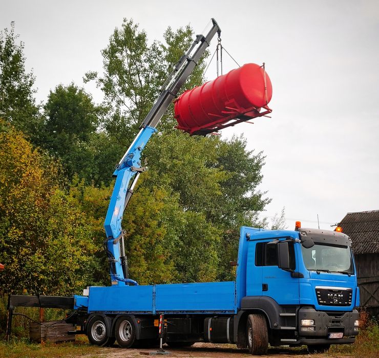 Transport HDS, Usługi dźwigowe HDS 8t, usługi transportowe HDS