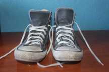 Chuck Taylor All Star de couro, Padrão zebra azul Originais