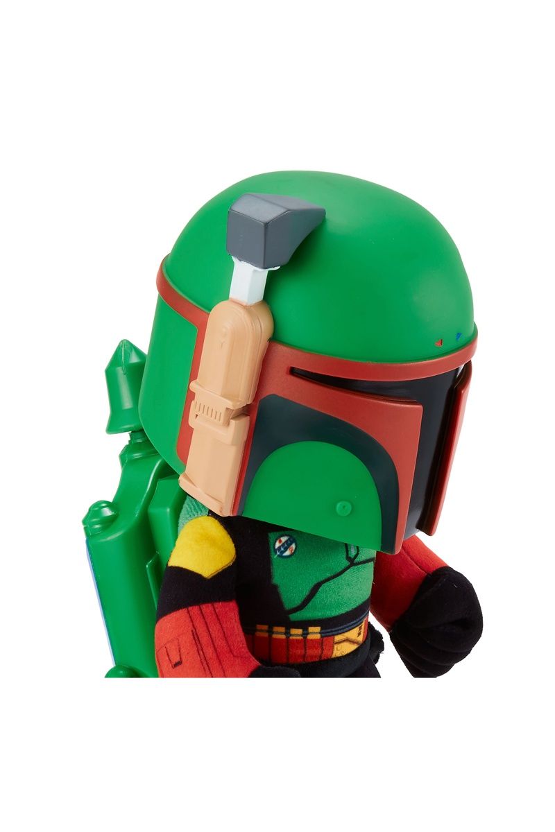 Peluche Boba Fett do star wars com sons e Lançador