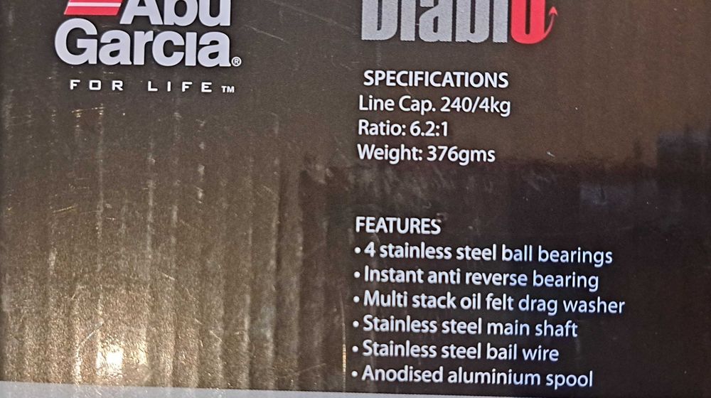 Kołowrotek spiningowy ABU Garcia Diablo 4000 nowy