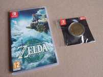Nintendo SWITCH ZELDA Tears Of The Kingdom ! + MONETA kolekcjonerska