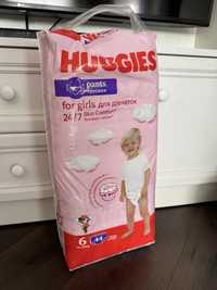 Huggies трусики для девочек 6