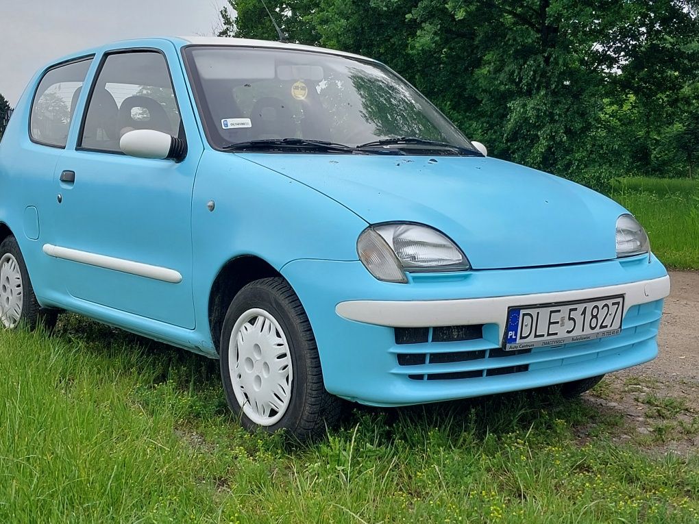 Fiat Seicento 1.1 bez korozji, w dobrym stanie.