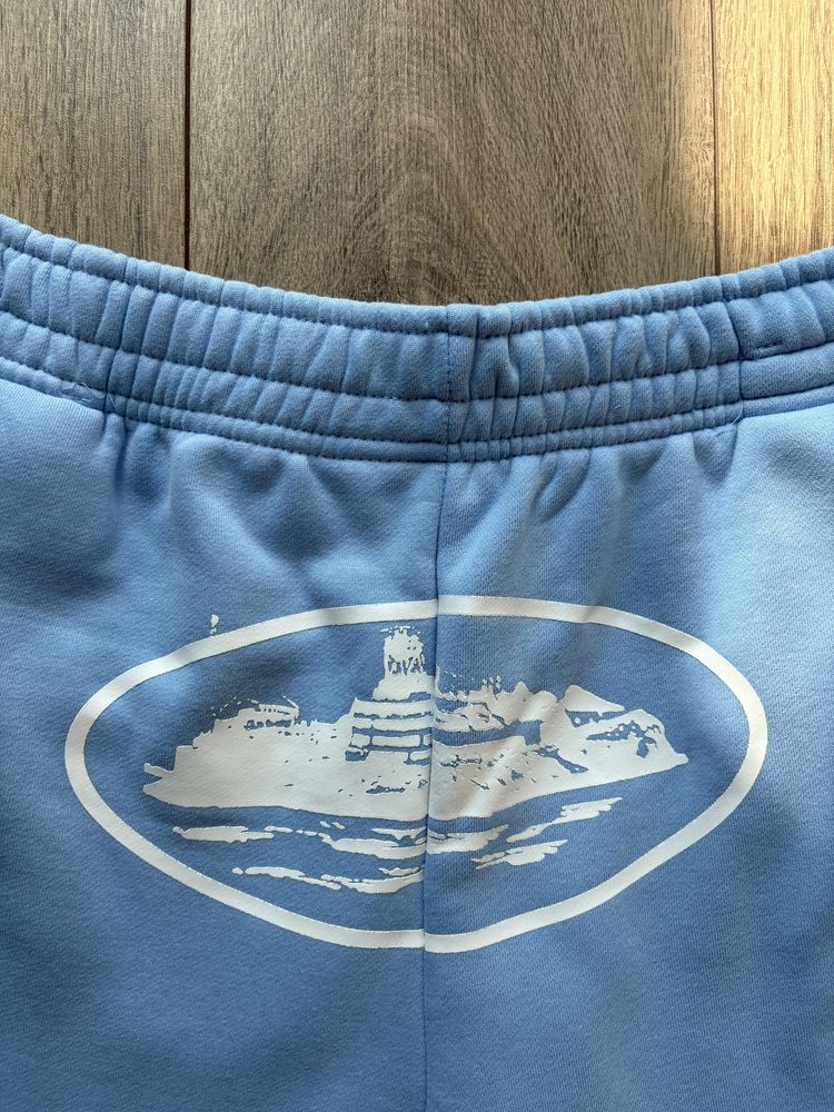 Corteiz Alcatraz Blue Shorts (Szorty)