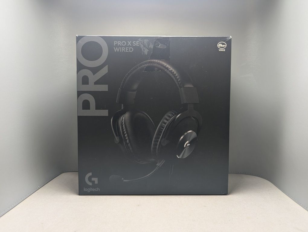 Провідні навушники Logitech G Pro X Se Black