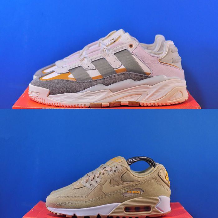 Кроссовки Adidas Niteball 1.0  Nike  Air Max 90 Beige Оригінал