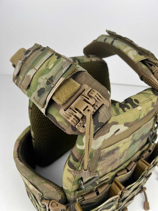 Розгрузка плитоноска з підсумками мультикам war belt