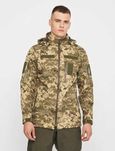 Куртка пиксель Softshell на флисе