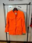 lniana marynarka Vintage 90s Gianni Versace VERSUS Orange