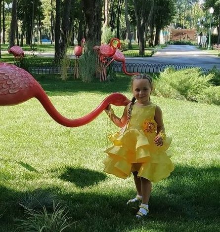 Платье пышное на девочку