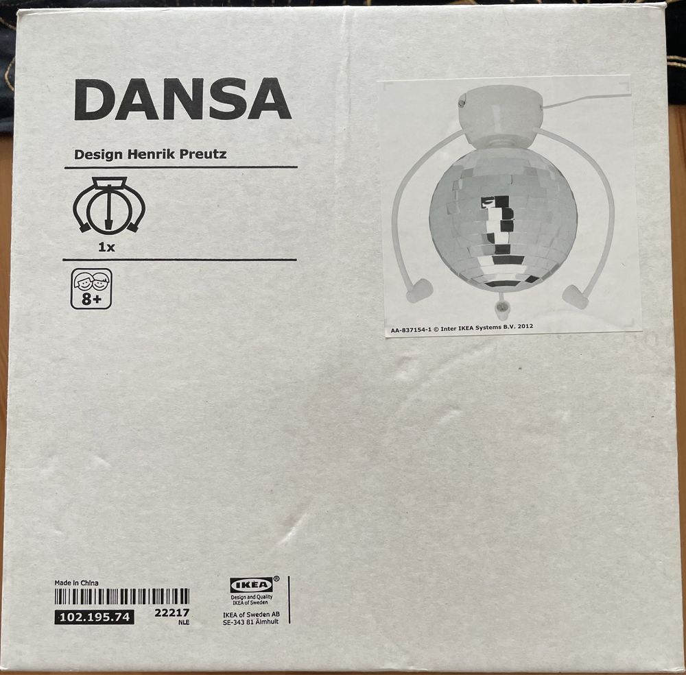 Kula dyskotekowa Ikea Dansa