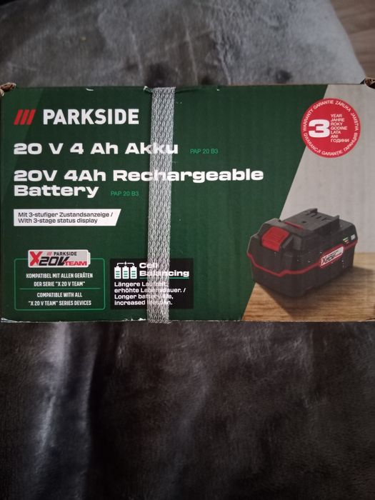 Bateria Akumulator Parkside 20V 4AH nowa