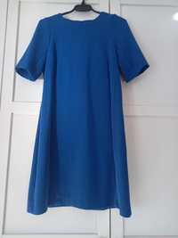 Sukienka niebieska modrakowa M