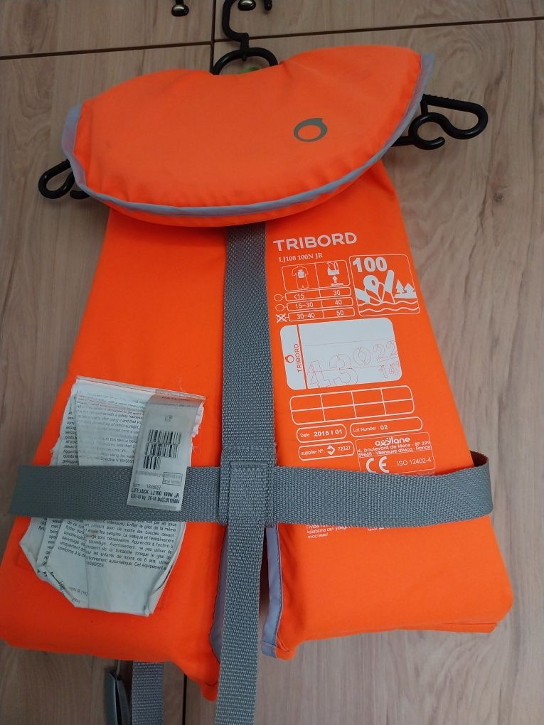Kapok, kamizelka ratunkowa Decathlon Tribord dla dzieci 30 - 40 kg