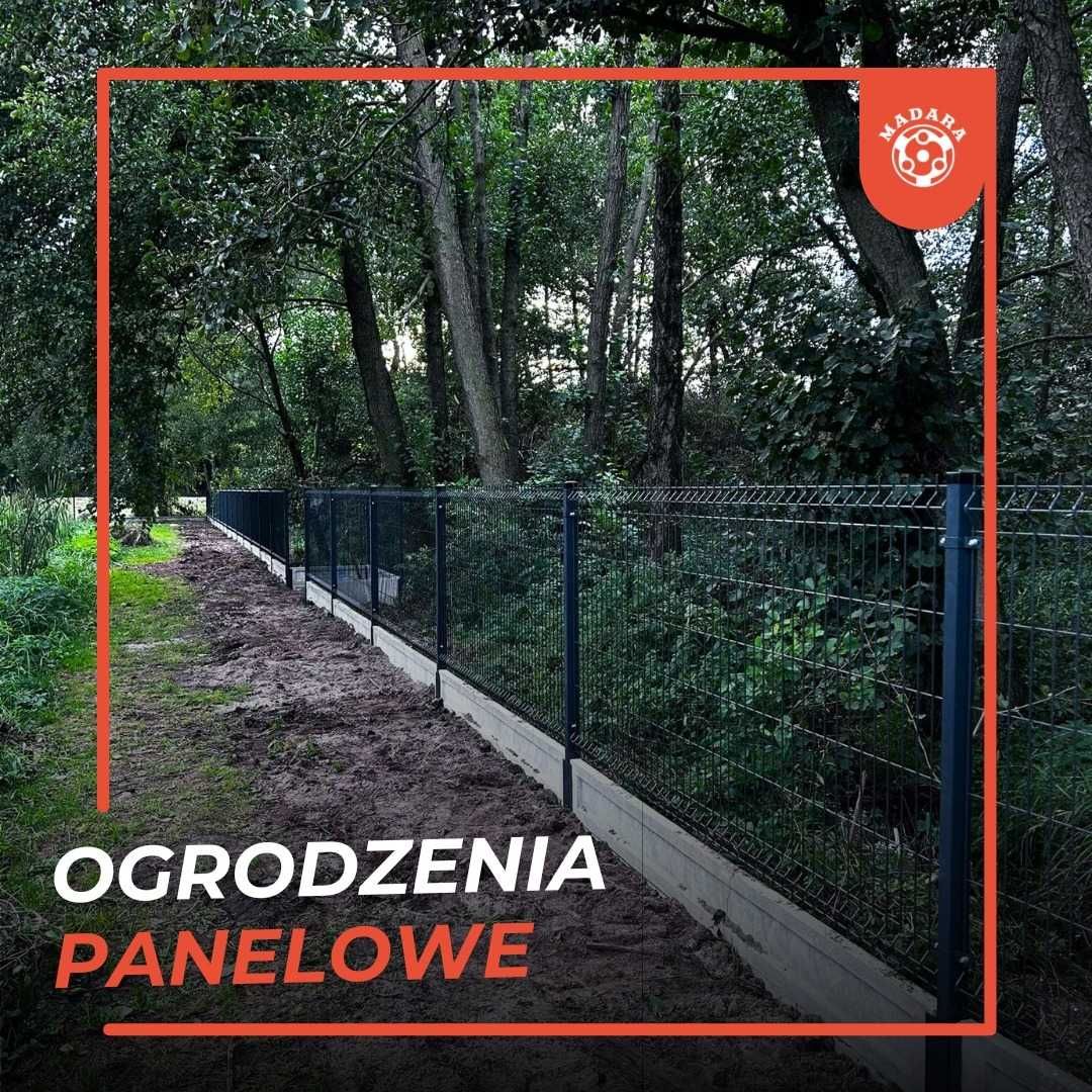 Płot panelowy, Panel Ogrodzeniowy, Ogrodzenie Montaż Sprzedaż