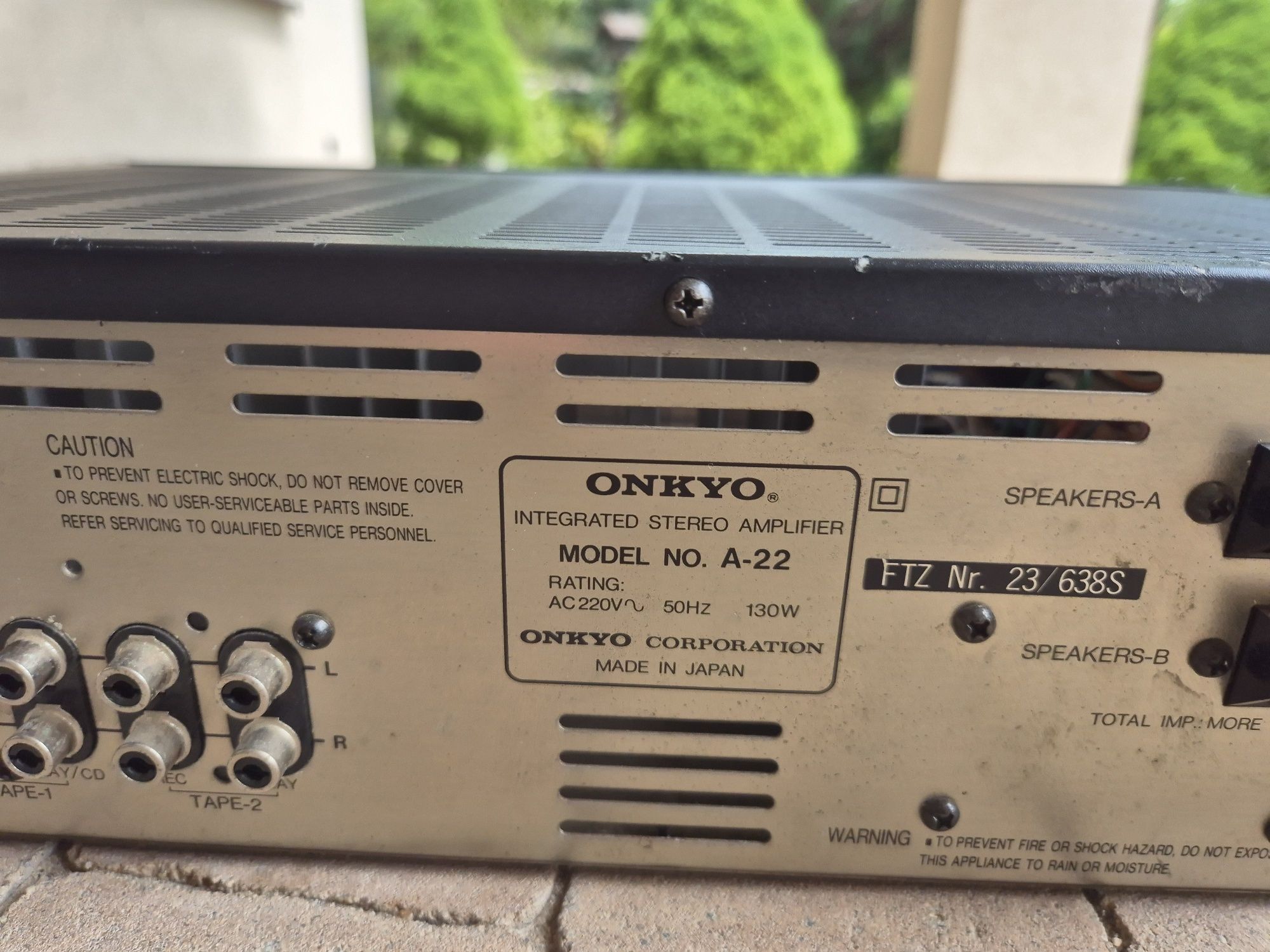 Wzmacniacz ONKYO A-22