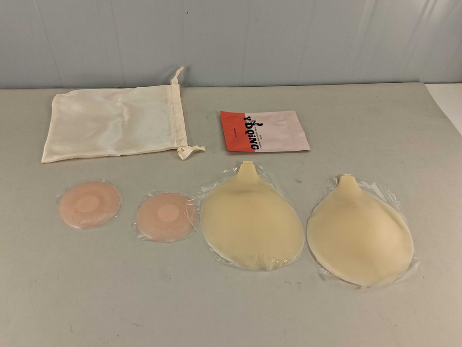 W168 Biustonosz Samonośny Silikonowe Nakładki Modelujące Biust Rozm. C