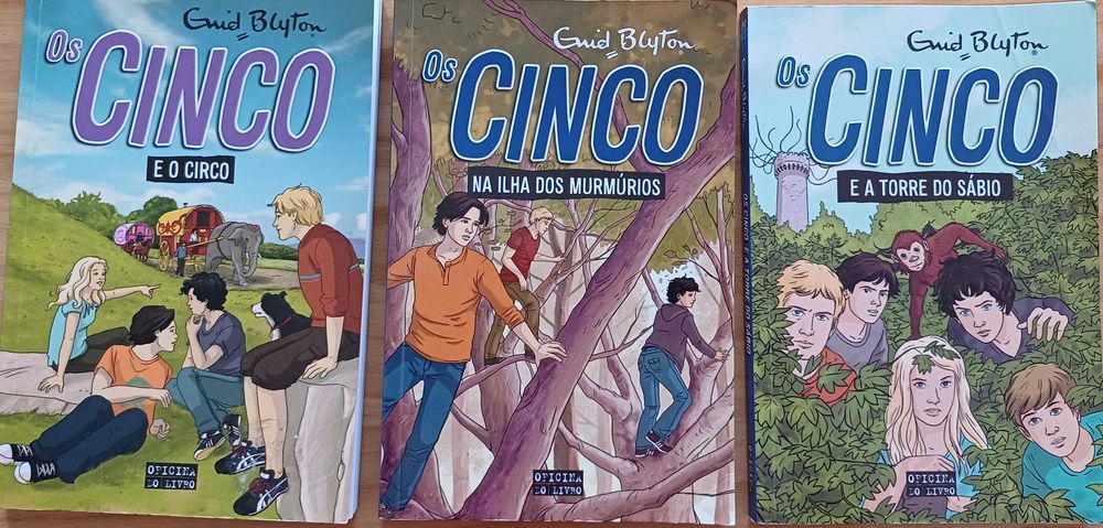 Livros dos Cinco e Sete - Enid Blyton