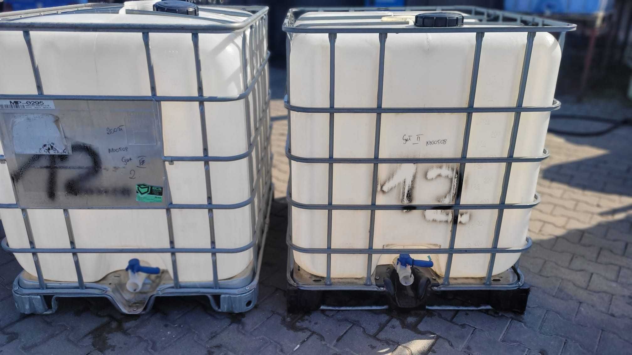 Zbiornik IBC 1000L Mauzer Paletopojemnik Na Deszczówkę, małzer 1000l