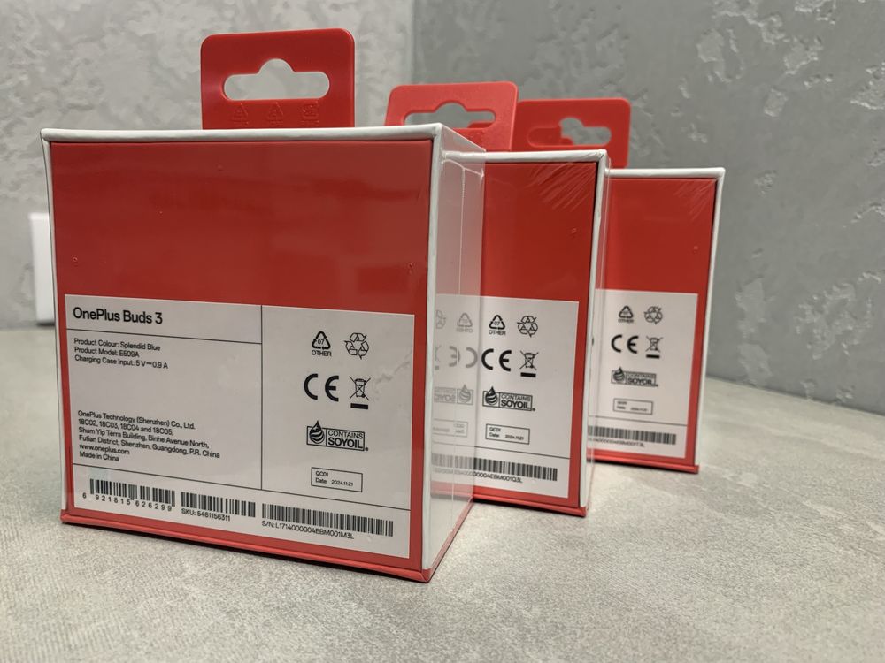 Навушники OnePlus Buds 3 (глобальна версія) Gray / Blue