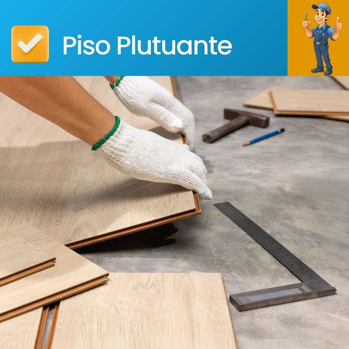 Piso Vinílico, Flutuante e Remodelações com Qualidade Garantida