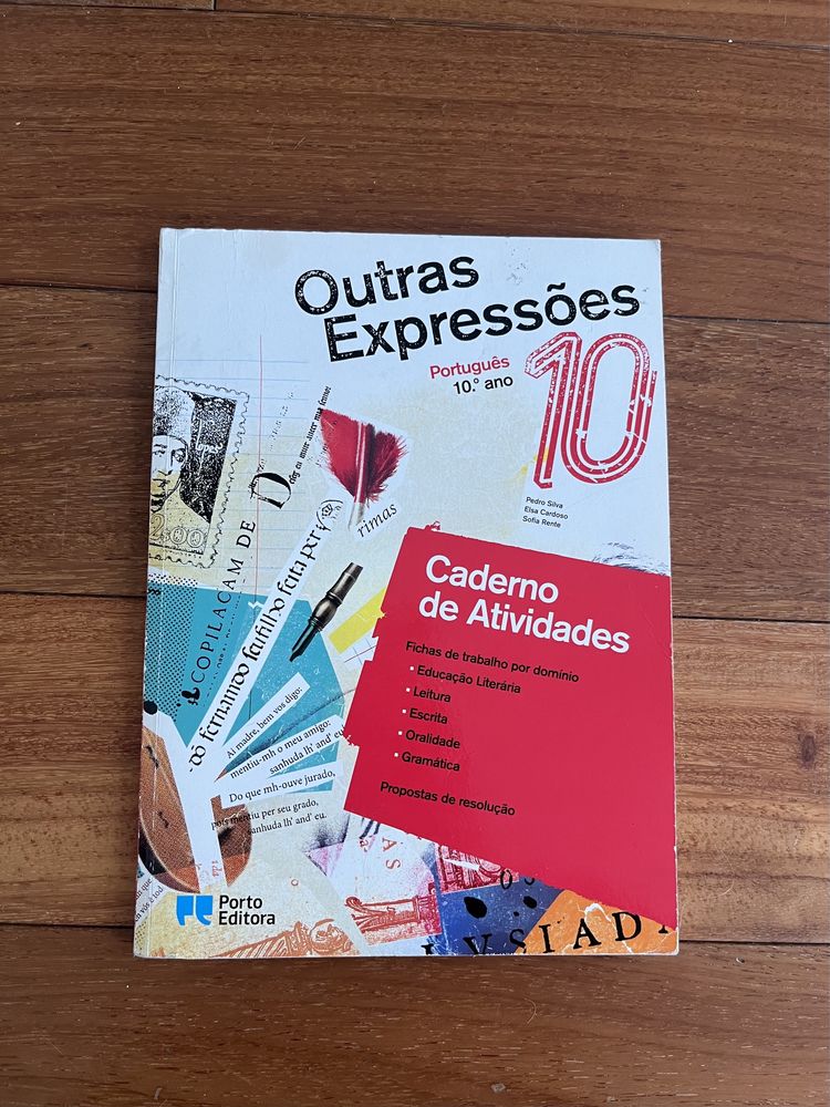 caderno de atividades português 10° ano “outras expressões”