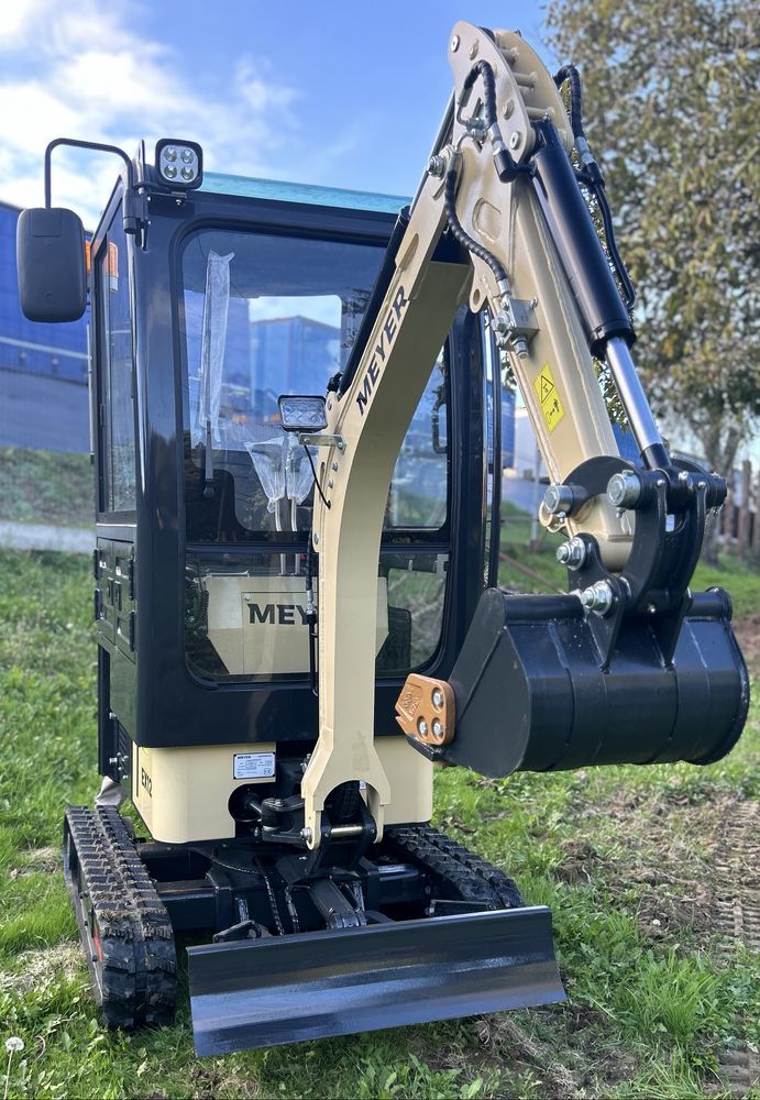 Minikoparka MEYER EX12 YANMAR, rozsuwane gąsienice LEASING