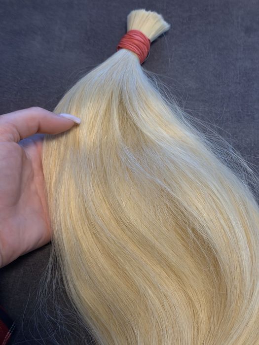 Волосся натуральне 55 см 120 грам - нове