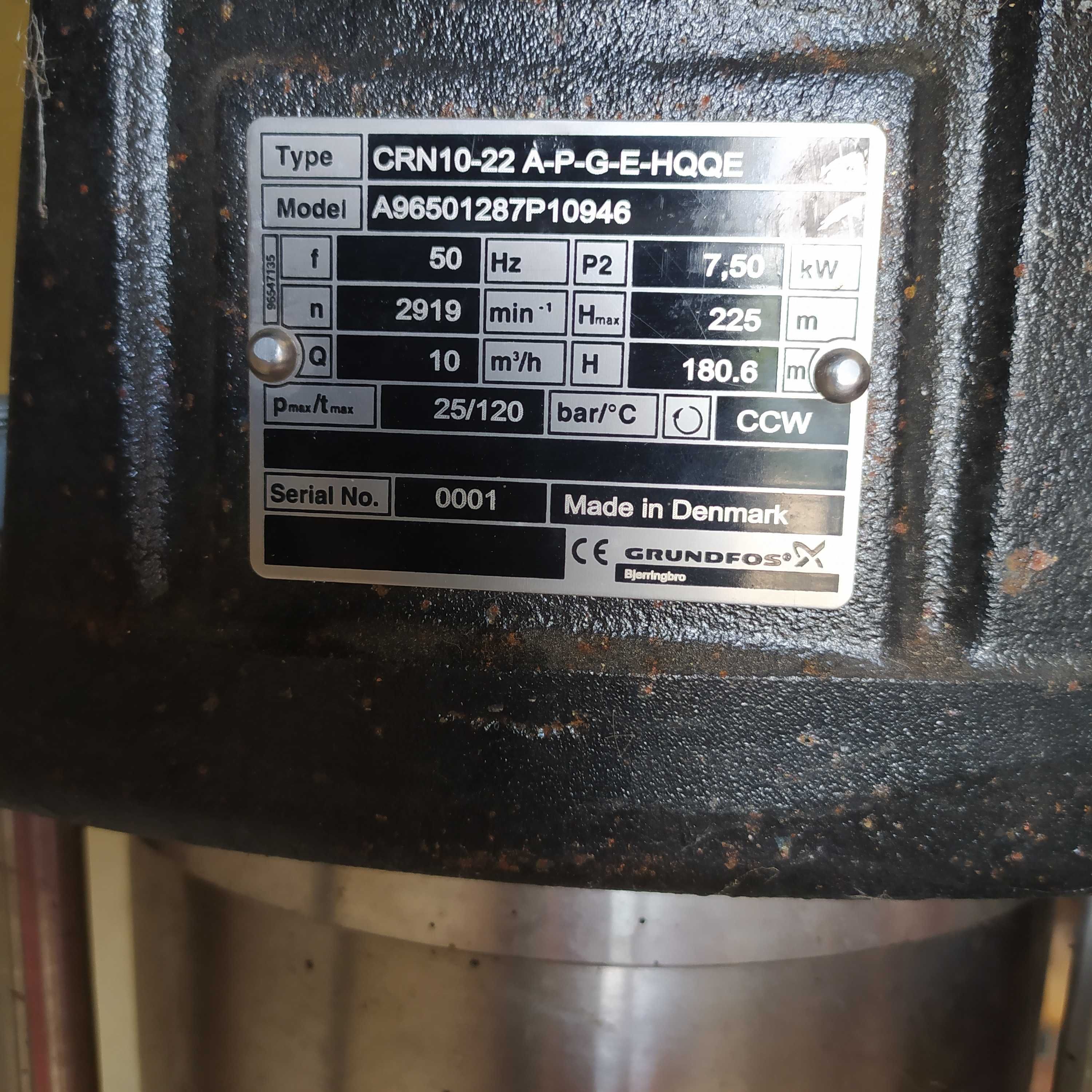Bomba de água Grundfos CR10