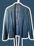 Blazer Feminino Cortefield Risca de Giz - Tamanho 46 (veste 38/40)