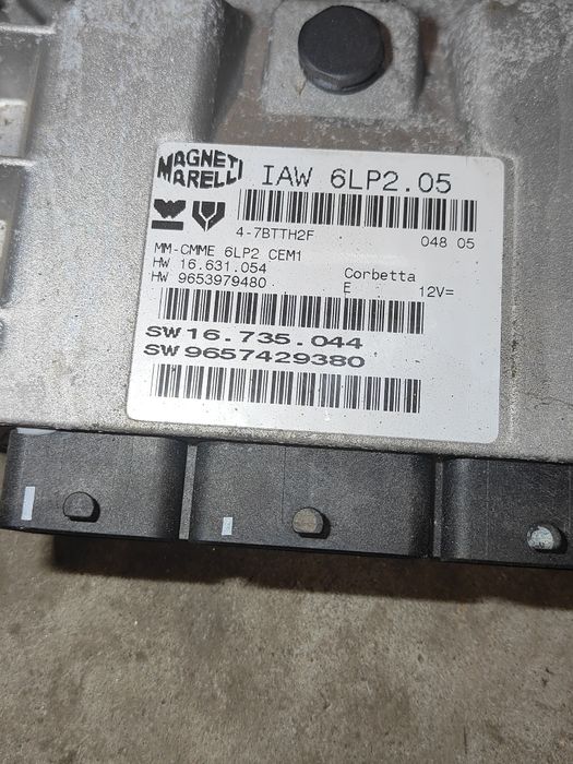 Citroen C4 1.4 16V komputer sterownik zestaw startowy IMMO i inne