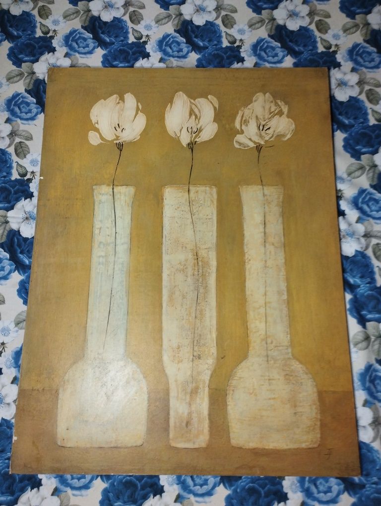 Quadro pintado a óleo