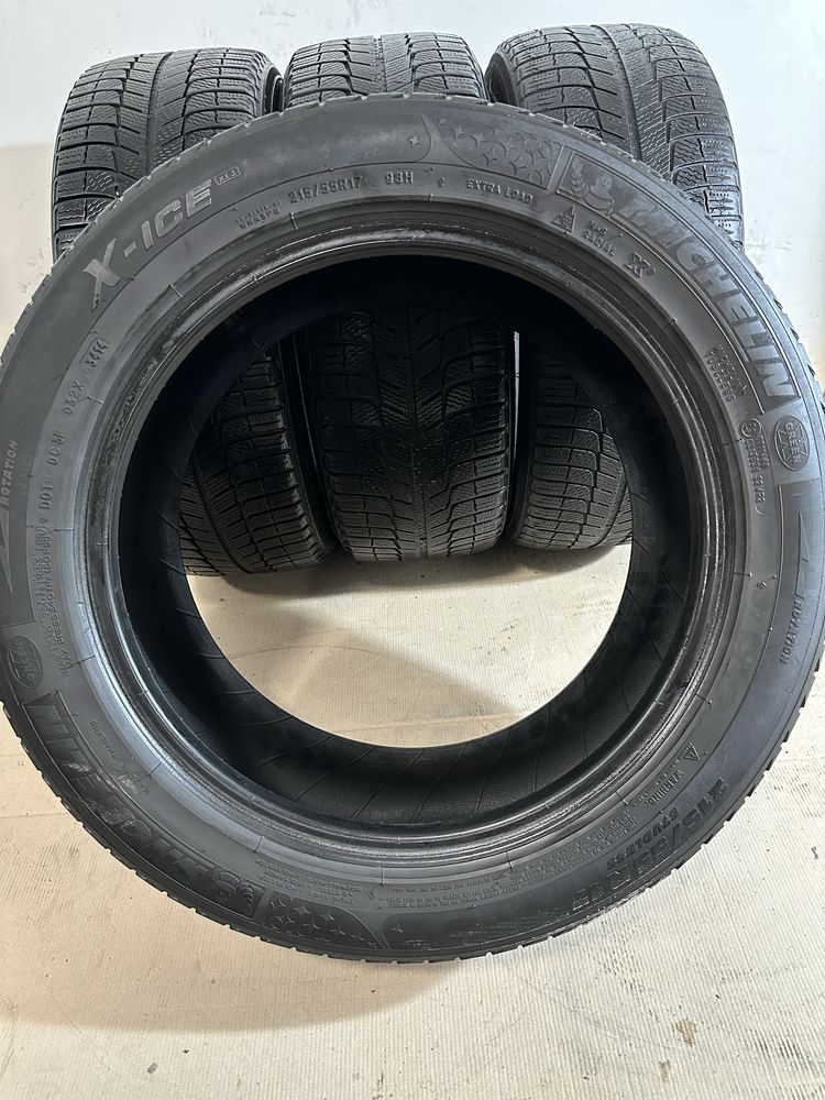 Michelin X Ice 215/55r17 зимова