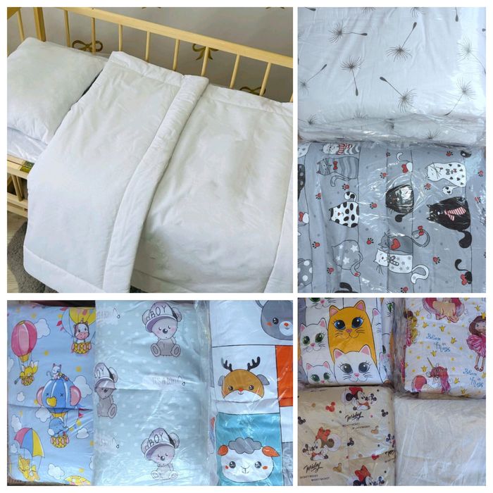 Ковдра дитяча, комплект з подушкою!