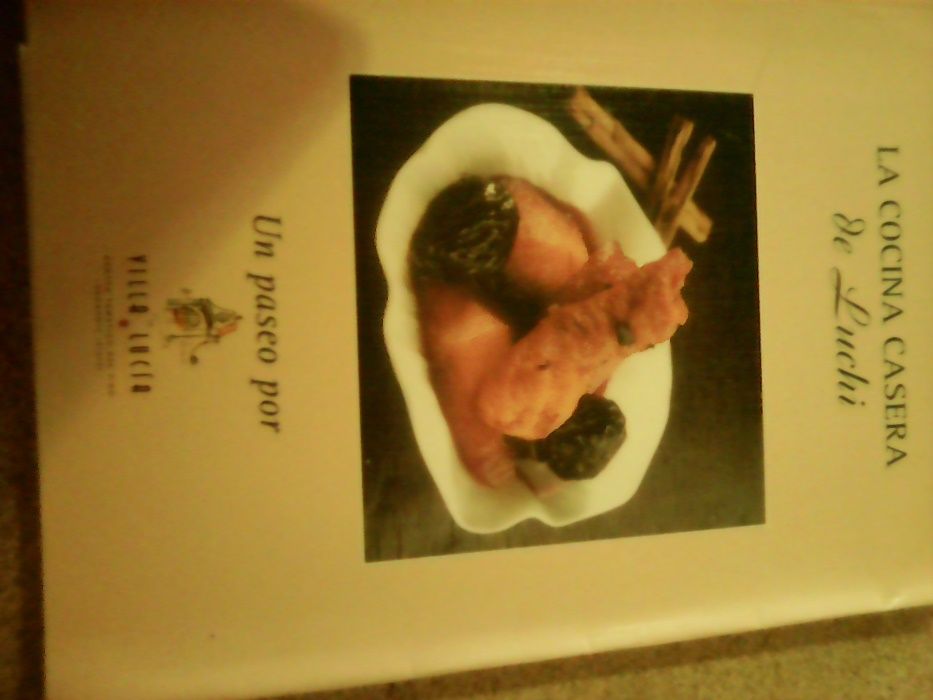 Livro de culinária de Lucía Santamaría
